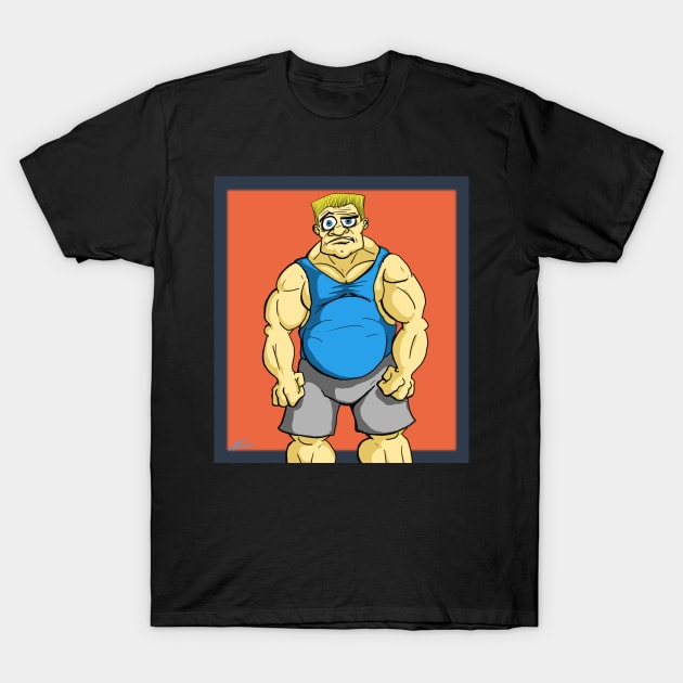 Strongman T-Shirt by Corey Has Issues